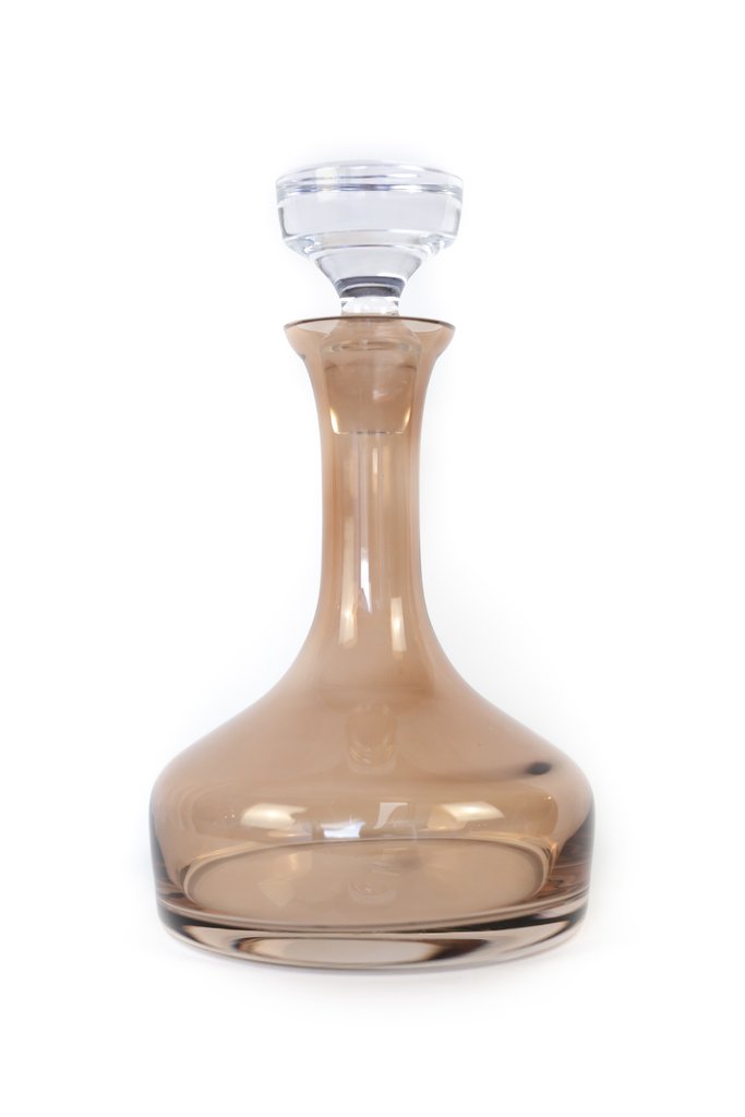 Estelle Colored Glass Vogue Decanter