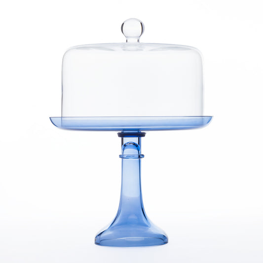 Estelle Colored Glass Cakestand